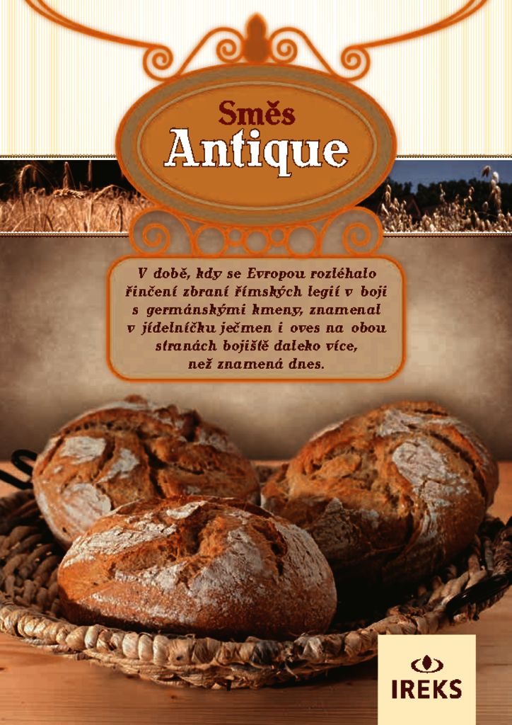 thumbnail of Prospekt ke Směsi ANTIQUE